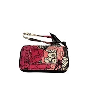 Ver Bradley Floral Pink Wristlet retired pattern